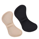Zelfklevende hielstrip - hielbeschermer - hiel pads - foam hielkussen - zwart of beige - one size